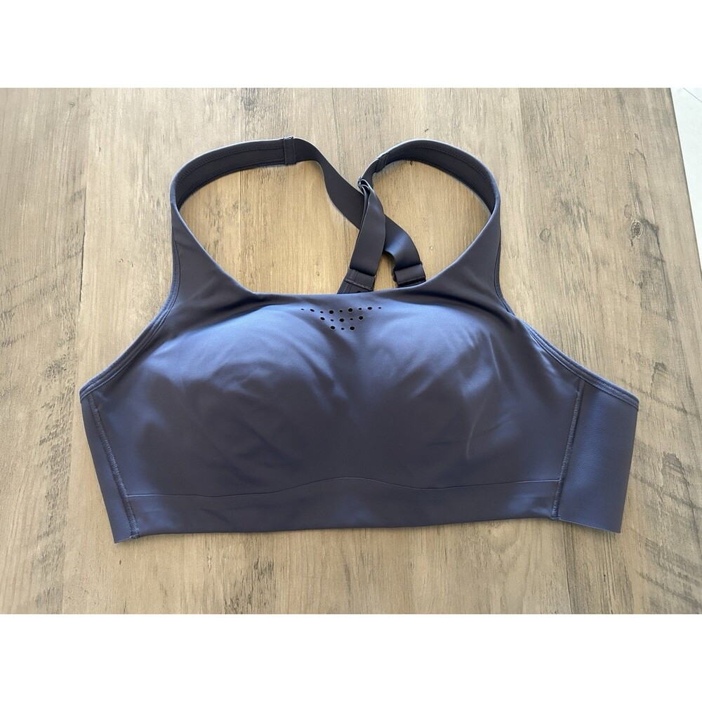 ATHLETA Phenomena Bra Sz 36B Blue Adjustable Straps
